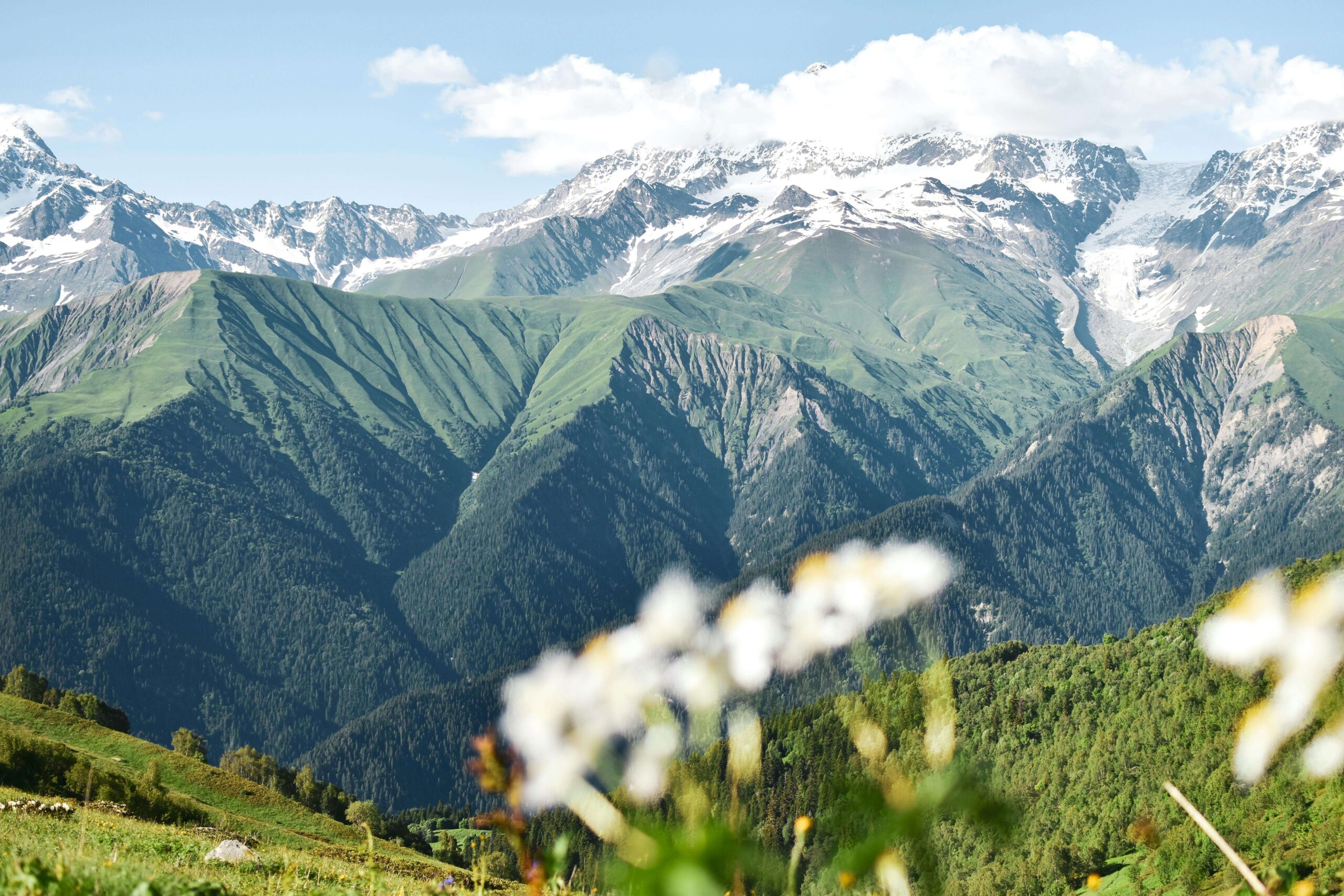 Enigmatic Beauty of the Caucasus Mountains